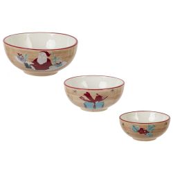 GAEM Набор из 3-х салатников, 300/150/90 мл, L12 W12 H5 см