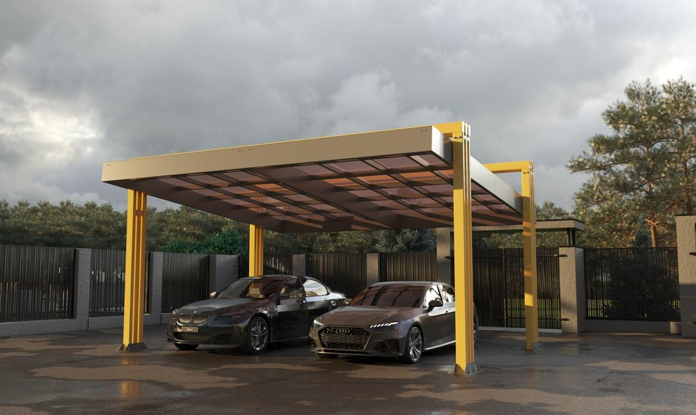 Автонавес с летящей крышей SK00305