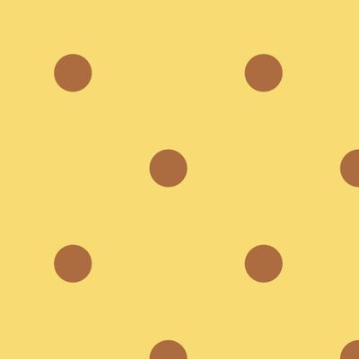 Коричневый горох на желтом фоне