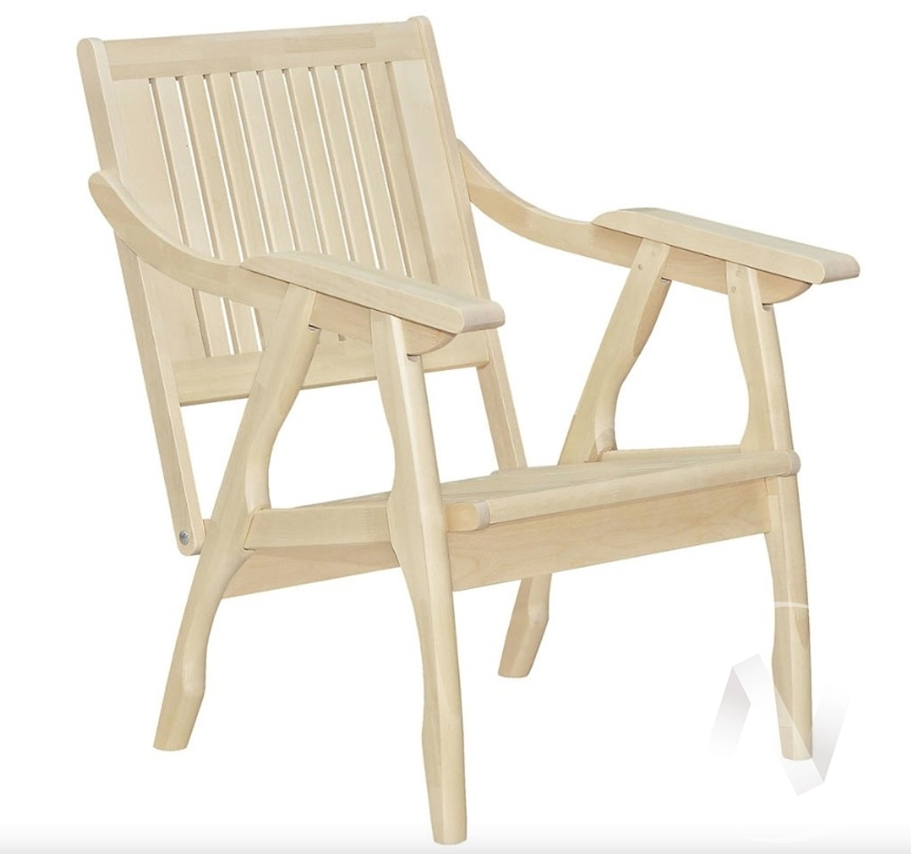 Кресло массив решетка