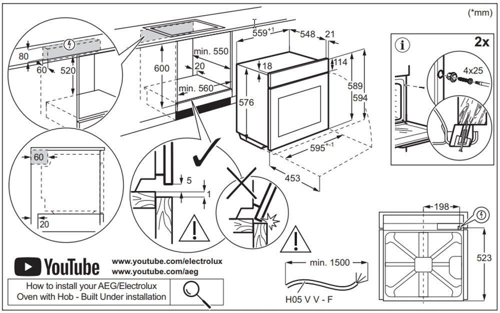 Электрический духовой шкаф Electrolux EOE8P39WX