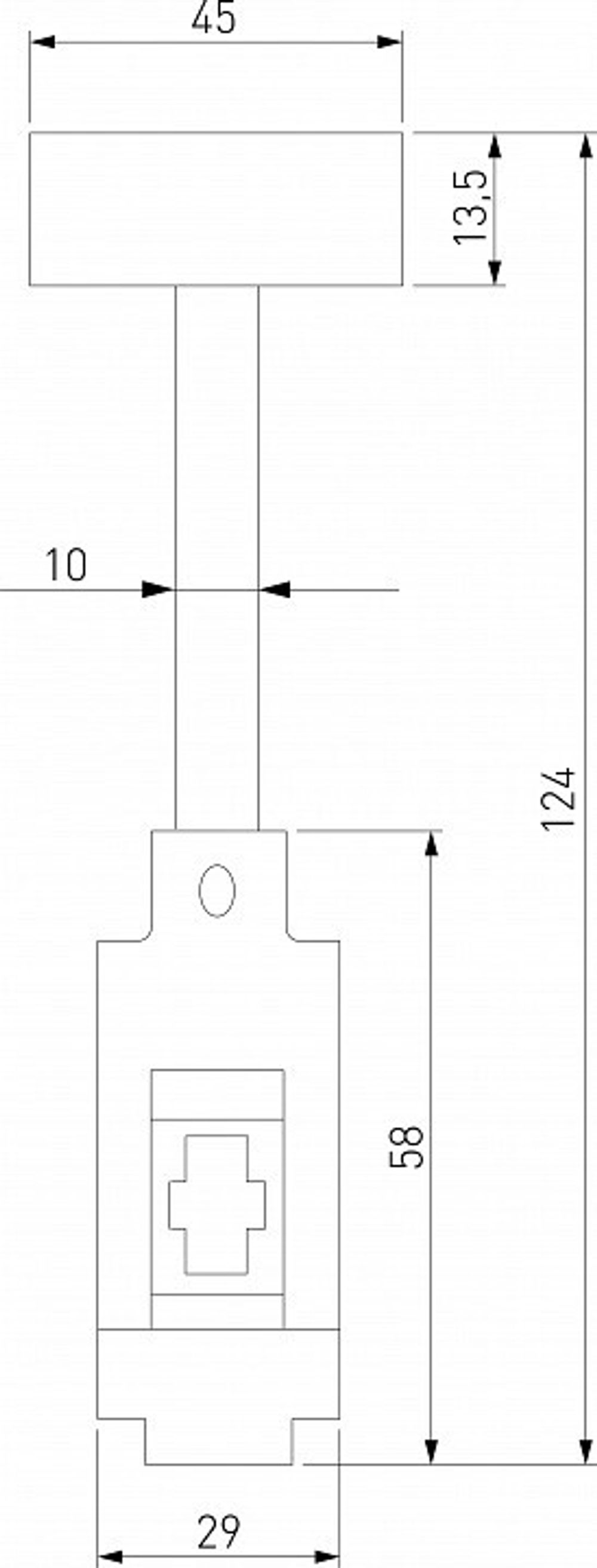 Основание на штанге Elektrostandard Esthetic Magnetic a065434