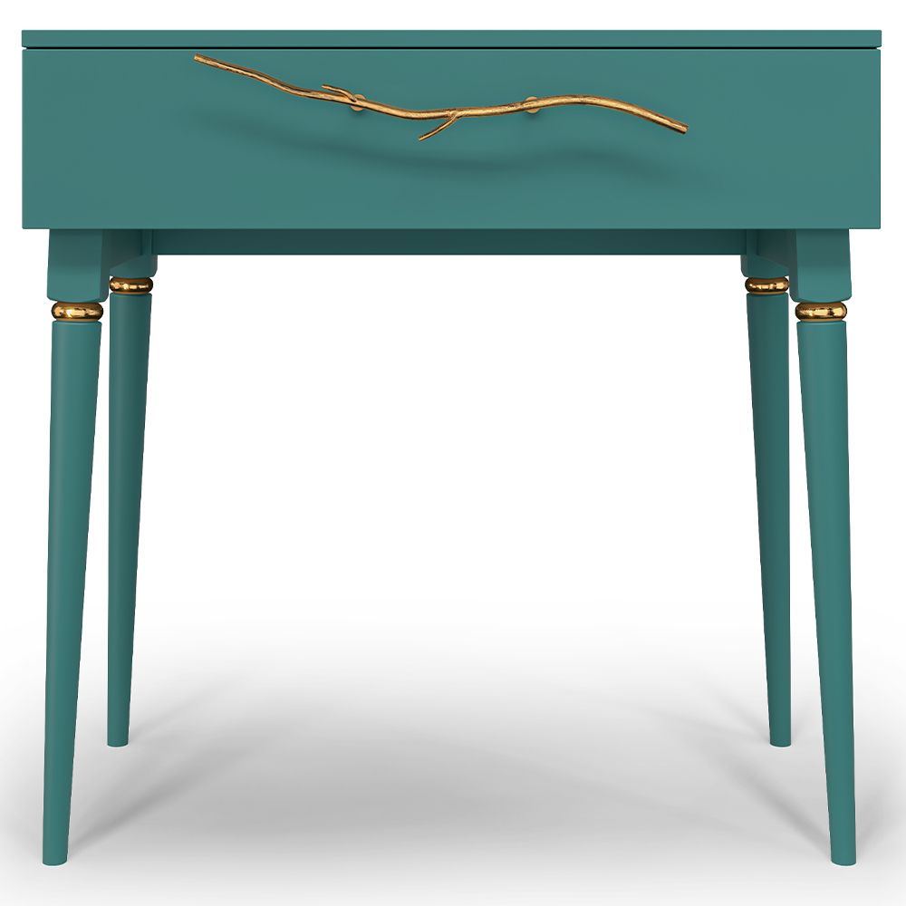 Консоль Арт Колор matte Классик Голд Пастельно-синий матовый