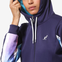 Женская теннисная куртка Australian Double Blaze Jacket - Blue