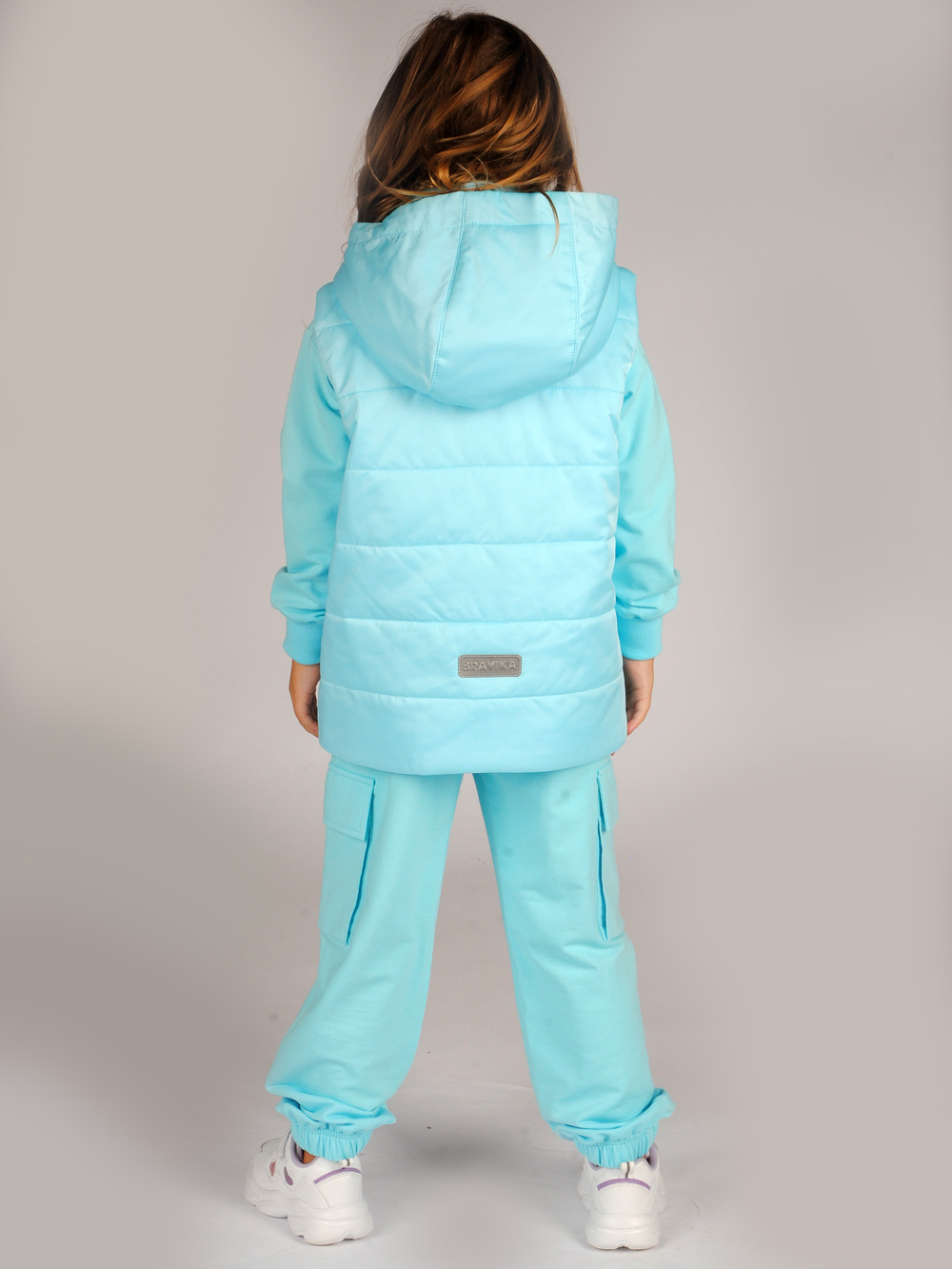 Жилет демисезонный мембрана для девочки 2-8 лет Милашка Сьюзи