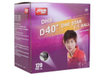 DHS D40+ 1* 120 Balls (seam)