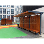 Пергола Греция со скамейкой