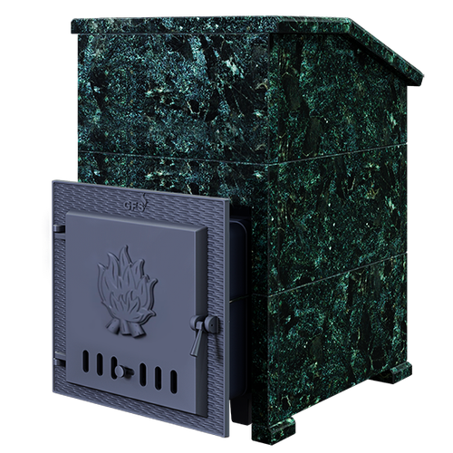 Чугунная печь для бани Комплект GFS ЗК 18 Президент 850/40 Пироксенит