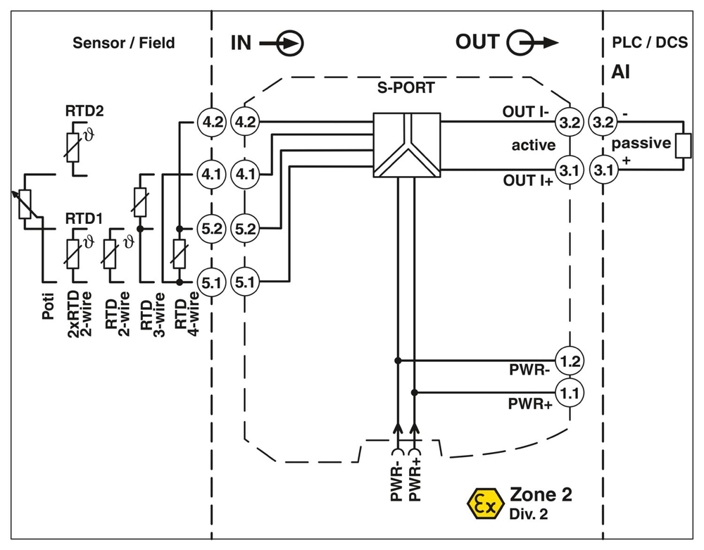 1052464 - MACX MCR-RTD-I-SP-C - Измерительный преобразователь температуры