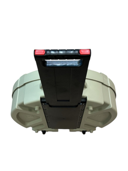 DARUMA | Кейс ЗЕЛЕНЫЙ для барабанных тарелок до 22" на колесах и с выдвижной ручкой DGCASE DARUMA 22-01А