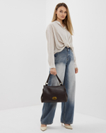 Сумка 980 03 коричневый темный