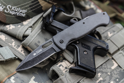 Складной нож Ute 440C BlackWash Gray