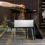 Коптильня двухъярусная 420 x 270 x 175 мм, нержавеющая сталь, 0.8 мм. с поддоном, Camping Palisad