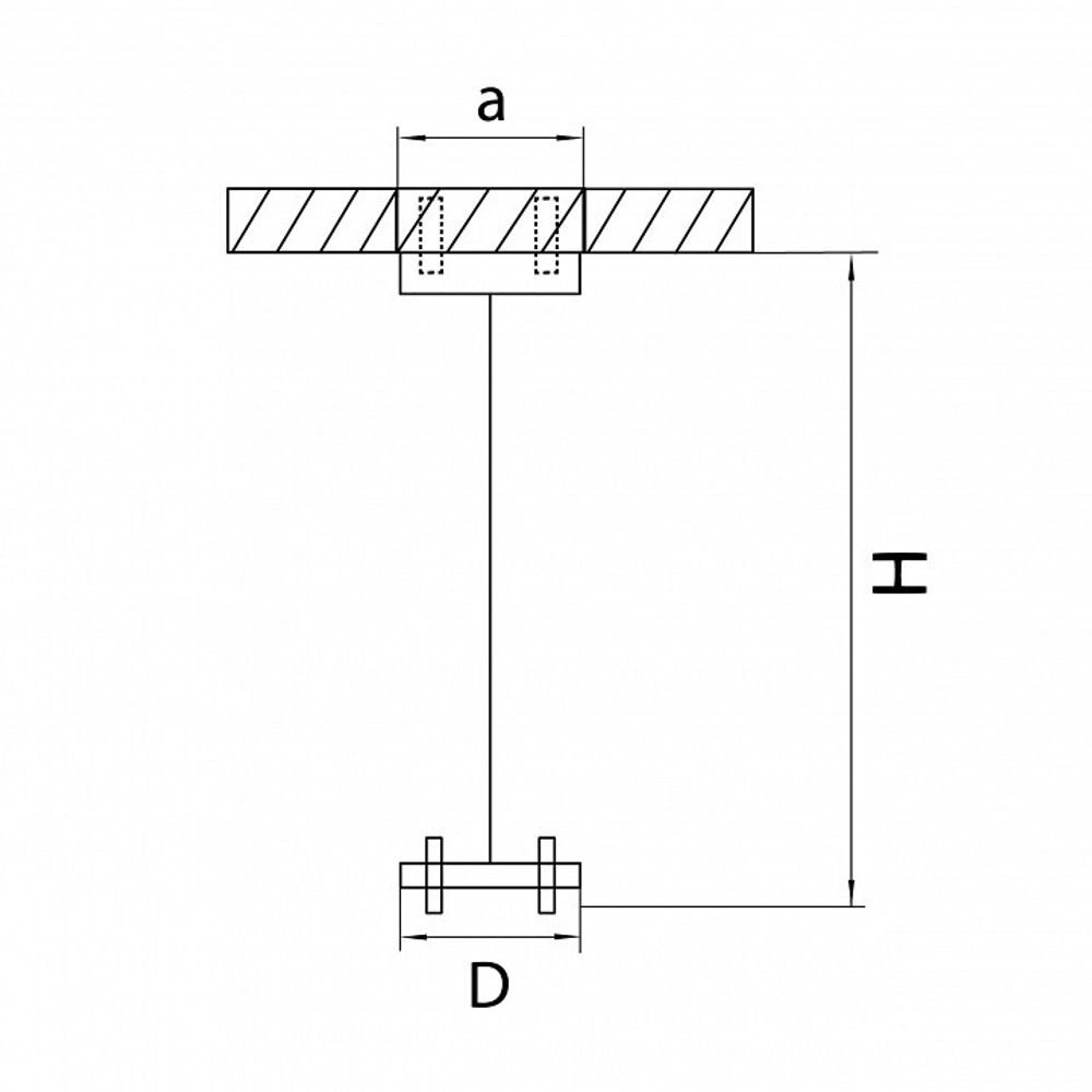 Подвесной крепеж Lightstar Rullo 590086