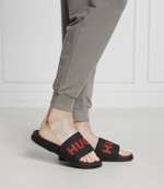 Шлепанцы Match_it_Slid_rblg_N HUGO - черный(50498352)