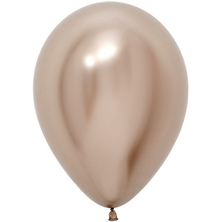 Воздушные шары Sempertex, цвет 971 хром шампань, 12 шт. размер 12"
