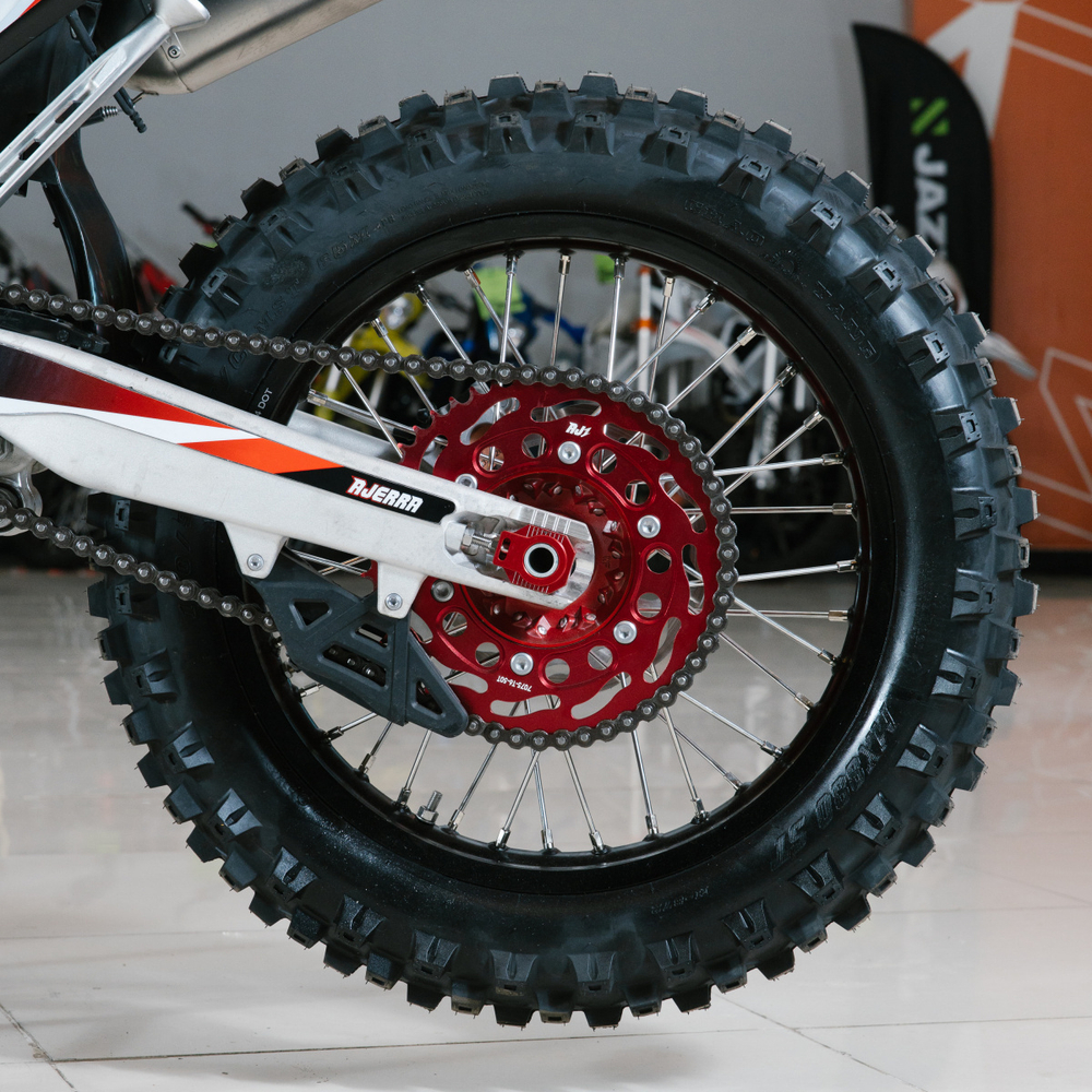 Мотоцикл кроссовый Ajerra SAGAI K9 CB300RL (4 клапана)  Red 21/18
