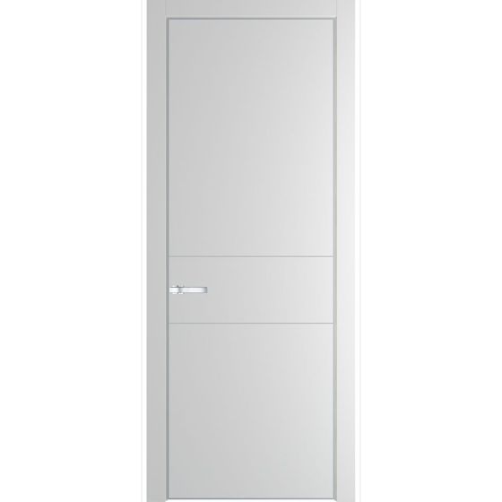 Profil Doors 14PA крем вайт профиль серебро