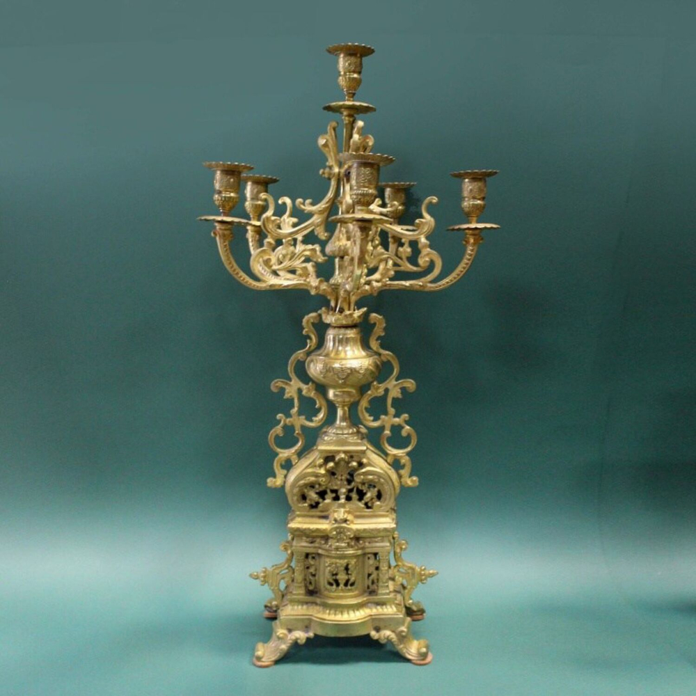 Антикварный Каминный/Кабинетный комплект