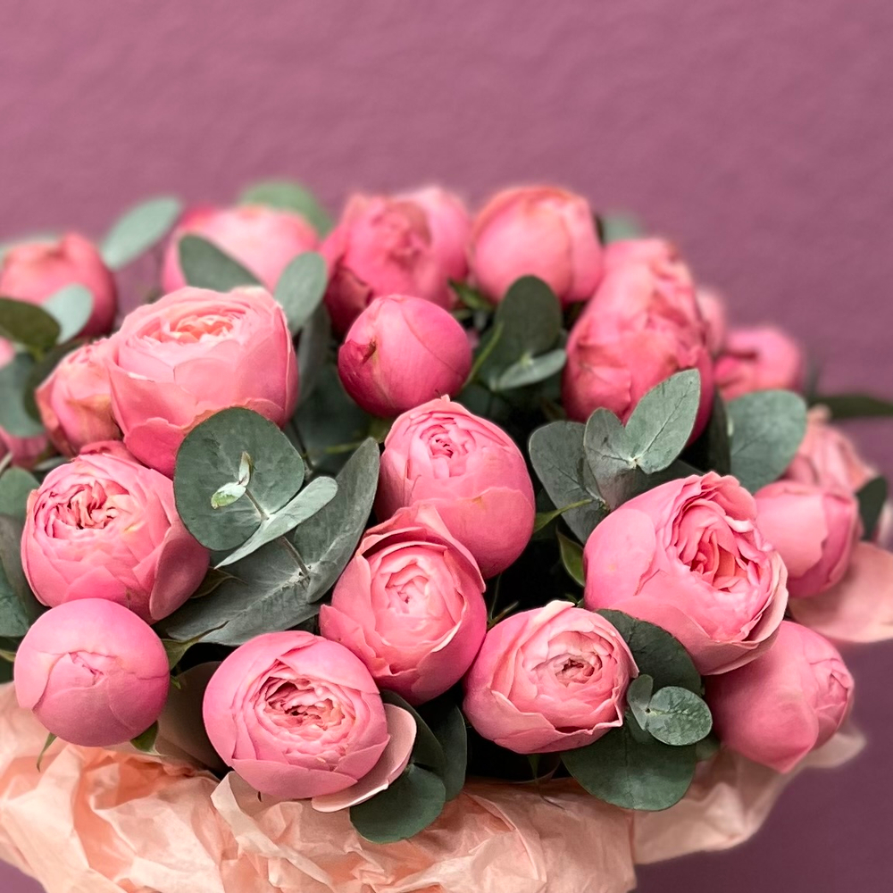 Коробка цветов "Облако чувств" #22