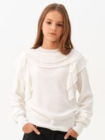 Джемпер для девочки AT1272 белый