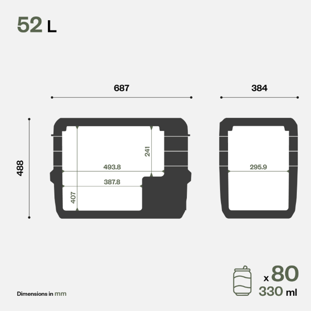 Автохолодтльник компрессорный Indel B Travel Box ITB52 12/24В