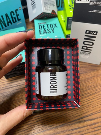 Легкоусвояемое железо , 30 капсул по 150 мг