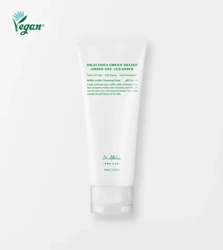 Гель-пенка для умывания с аминокислотами Dr. Althea Green Relief Amino Gel Cleanser 100 мл.