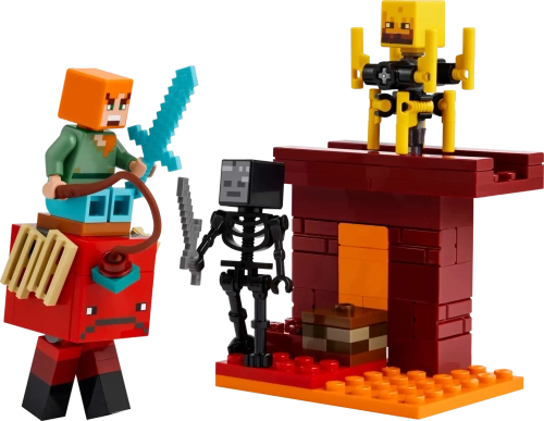 Конструктор LEGO Minecraft 21266 Битва за Нижнюю лаву