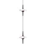 Светильник светодиодный, черный, прозрачный, ZENITH, LED, 5