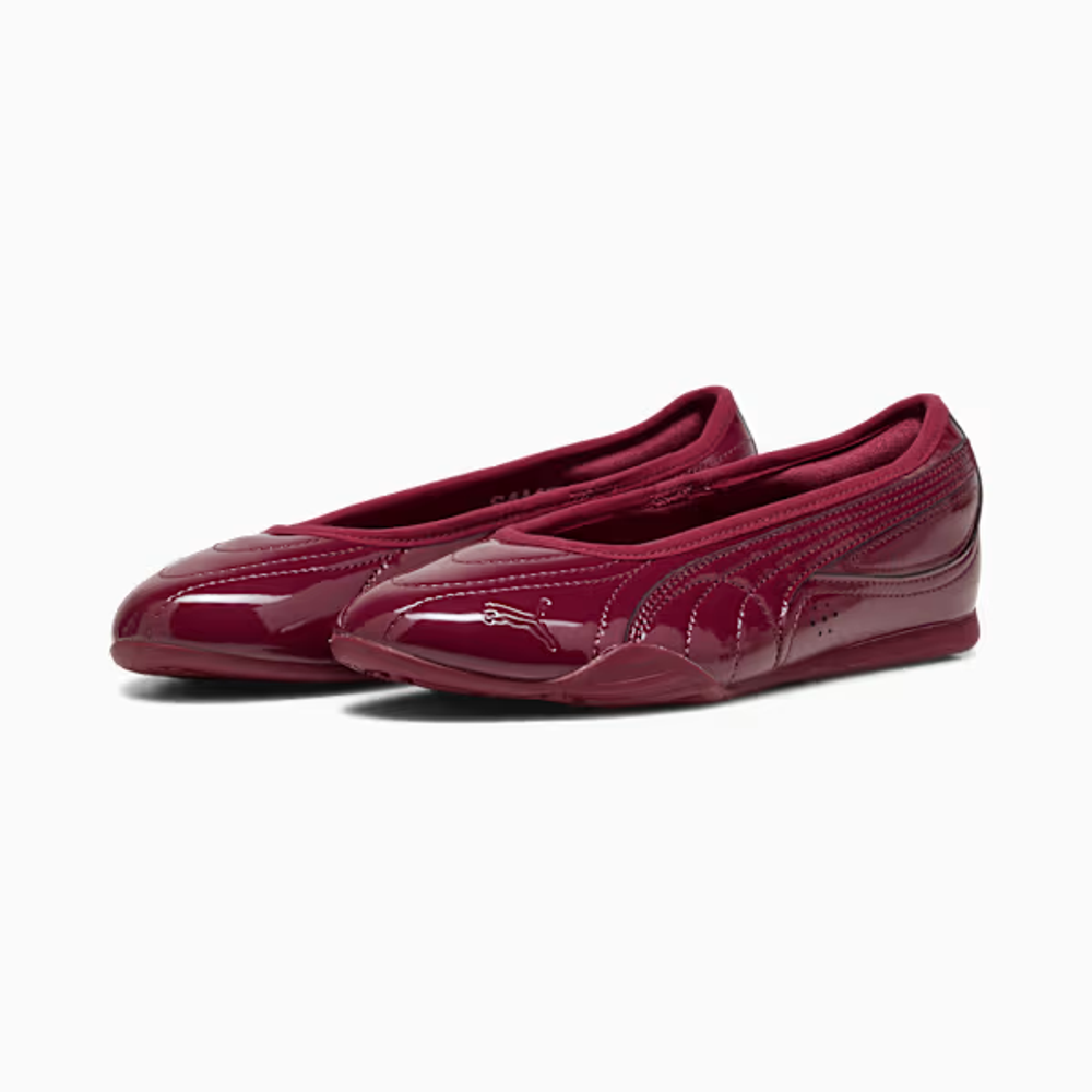PUMA Кроссовки-балетки Catch Soleil, гранатовый