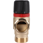 Клапан термостатический смесительный ROMMER - 1" (НР/НР, 35-60°C, Kvs 2.5, L-смешивание)