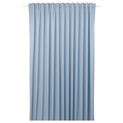 IKEA BENGTA  (ИКЕА БЕНГТА)  -  Штора блэкаут, 1 длина, на ленте/синий, 210x300 см