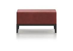 Банкетка Fjord 80 см (бордовый FiberGuard, бук под эмалью)