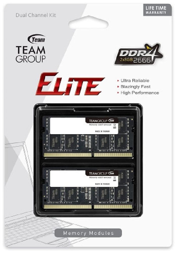 Оперативная память Team Group TED416G2666C19DC-S01 16 Гб