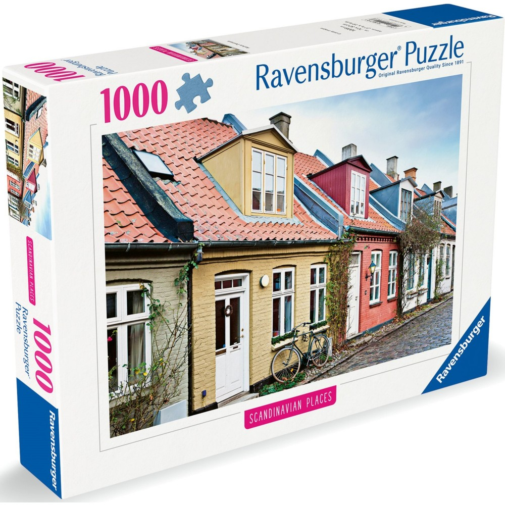 Пазл Ravensburger 001133 Скандинавский город 1000 элементов 001133 — фото 1