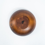 Деревянная глубокая тарелка из сибирского кедра 190 мм. T157