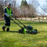 Аккумуляторная газонокосилка Greenworks GC82LM51 82В (1 x 5 Ач, Быстрое ЗУ) нож 51 см, 2515907/2914607/2939007