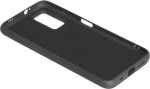 Силиконовый чехол с микрофиброй для Xiaomi Redmi 9T black DF