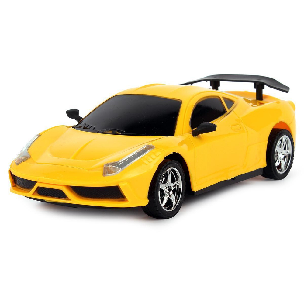 Машина классич.на РУ 29см, желтая коробка 797-4