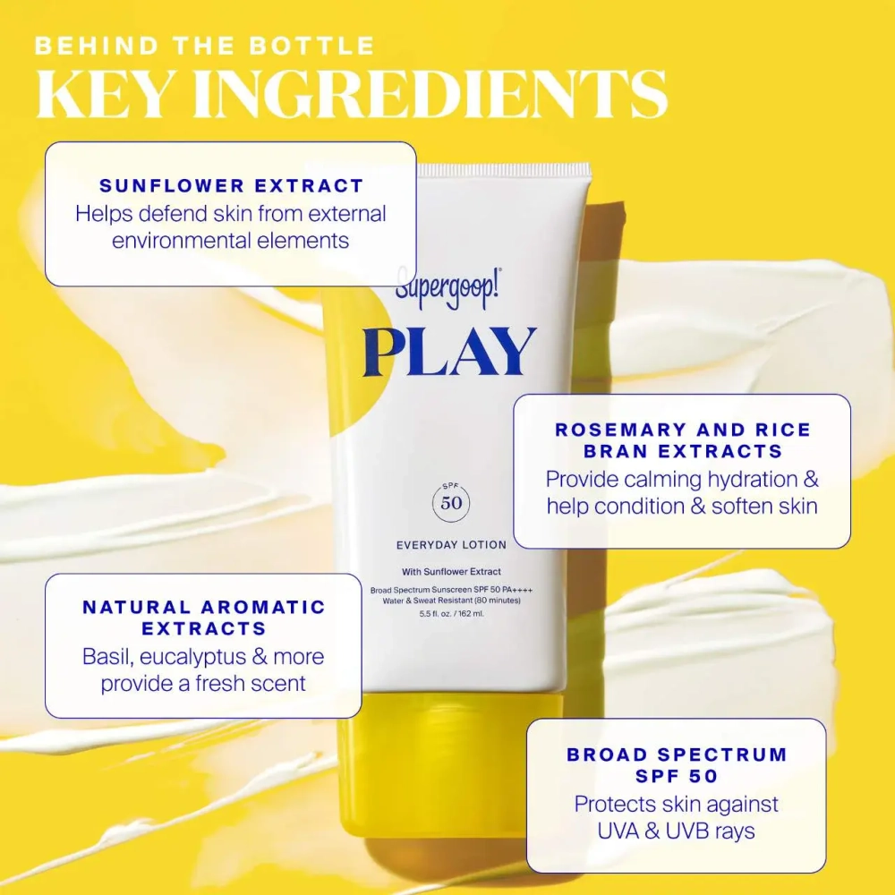 Supergoop! Play Everyday Lotion SPF50 Face And Body 71mL