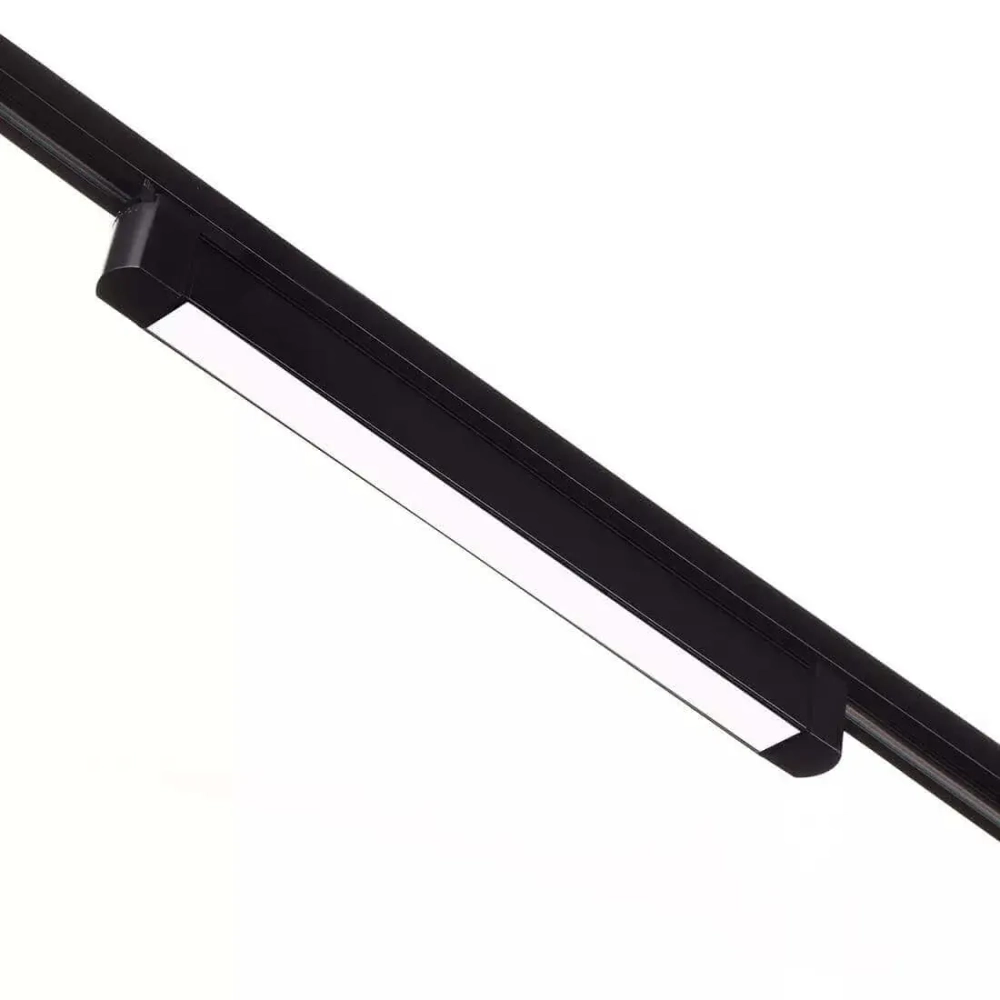 Однофазный трековый светильник Vaes RAY 20, цвет чёрный, 3000 К / 4000 К, с регулировкой положения