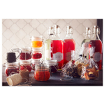Банка для продуктов с крышкой IKEA KORKEN (КОРКЕН), Стекло, 0,5 л