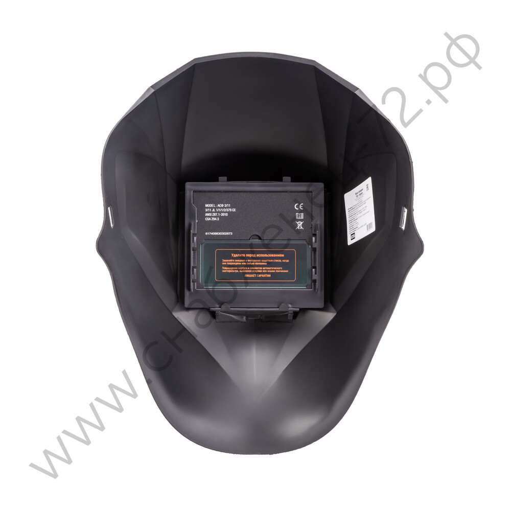 FOX черная  (ф-р АСФ 3/11 без рег) маска сварщика без коробки