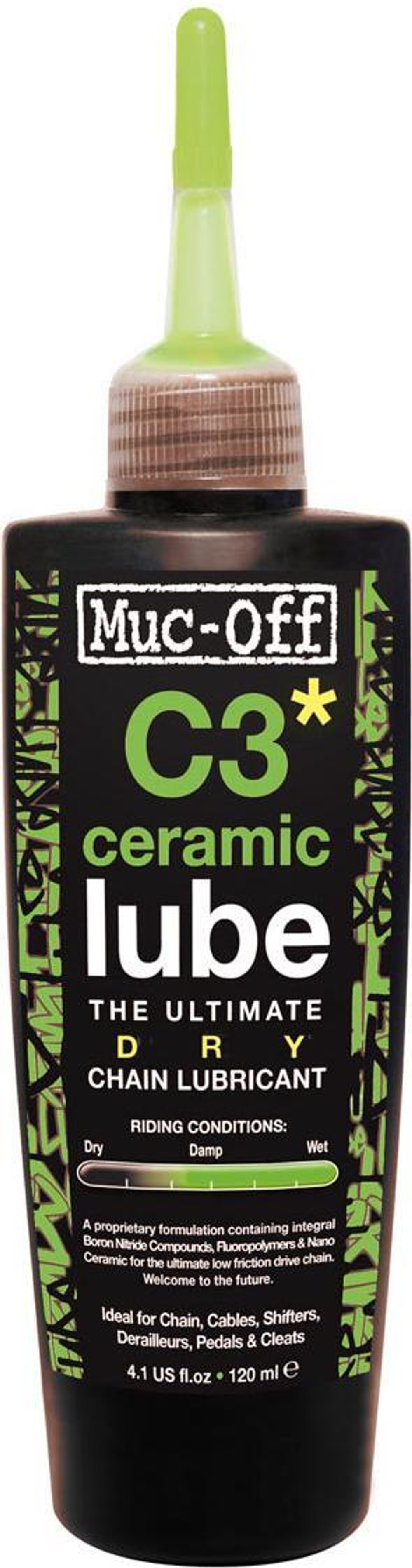 Смазка Muc-Off для цепи C3 CERAMIC DRY LUBE 120мл