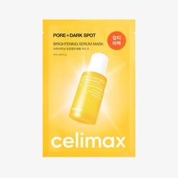 CELIMAX Маска для выравнивания тона и рельефа кожи Pore+Dark Spot Brightening Serum Mask (1 шт)
