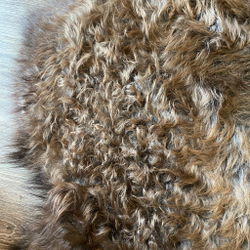 Шкура коврик меховой прикроватный козья шкура  , 160х120 см. (из 4-х шкур)