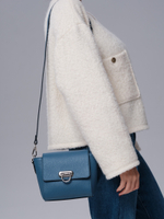 Мини-сумка кросс-боди Azaro 3520 синяя сталь