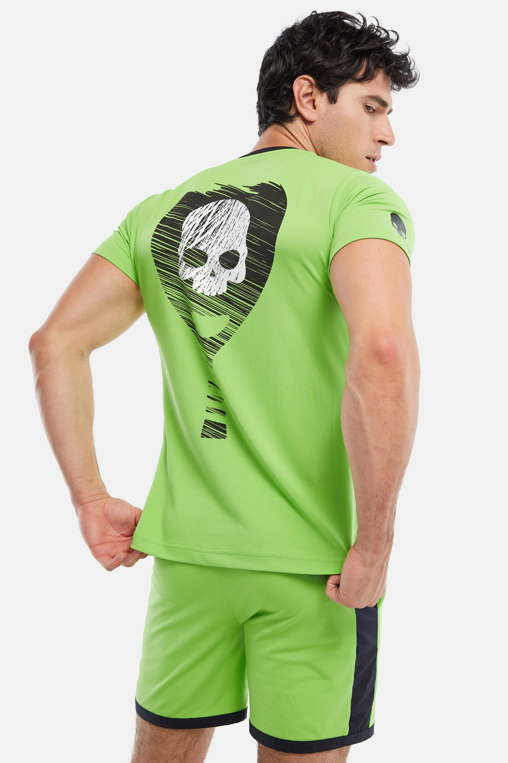 Мужская футболка HYDROGEN CRAZY RACKET TECH T-SHIRT (D00016-003)