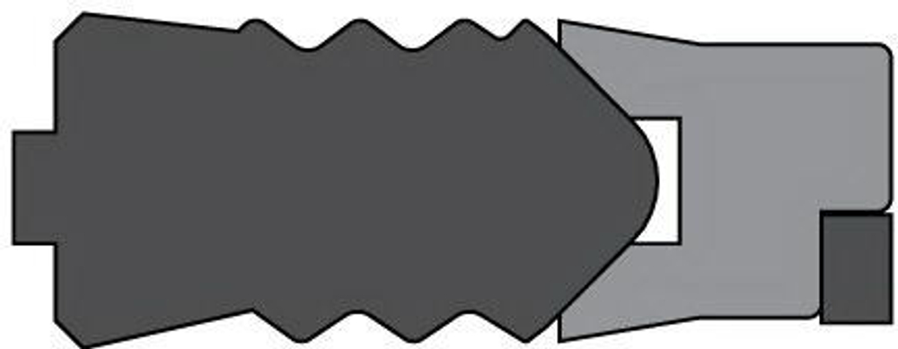 A155-120 Штоковое уплотнение 120-140-30/7